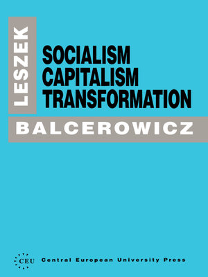 cover image of Socialism, Capitalism, Transformation